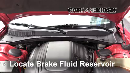 2012 Dodge Charger RT 5.7L V8 Brake Fluid Add Fluid